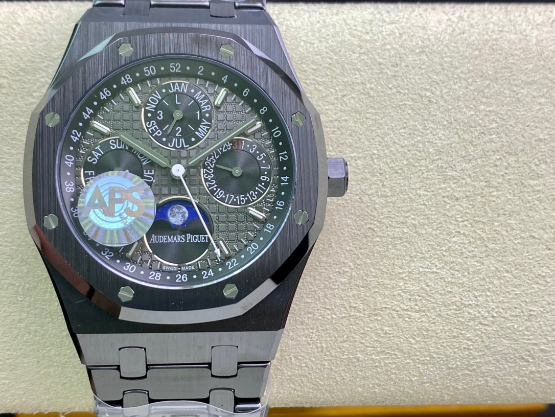 Audemars Piguet Black Ceramic 26579 True Moon Phase | HQ Premium Build