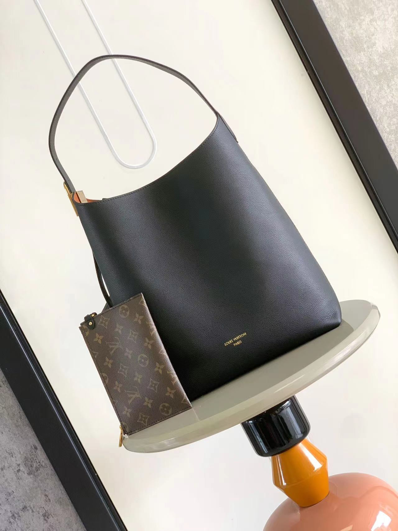 Louis Vuitton Low Key Hobo MM Tan Leather — HQ Clone B