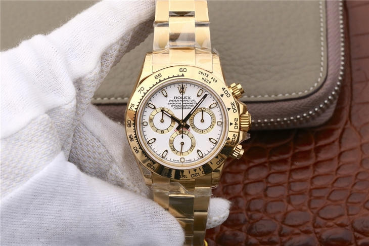 ROLEX COSMOGRAPH DAYTONA 116508 YELLOW GOLD ORIGINAL CAL.4130 - HQ Edition