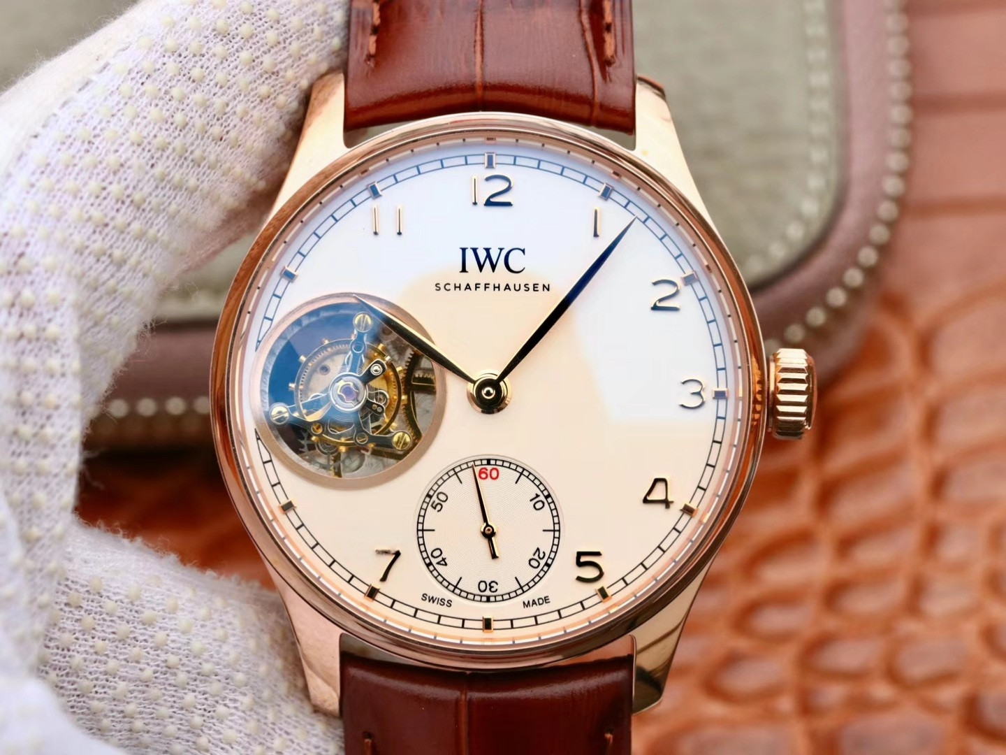 IWC Portuguese Tourbillon - 1:1 Superclone 904L - HQ Edition