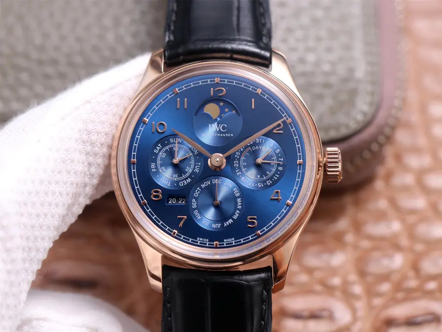 IWC Portuguese series IW503302 18K Rose Gold -1:1 Superclon | HQ Master Replica