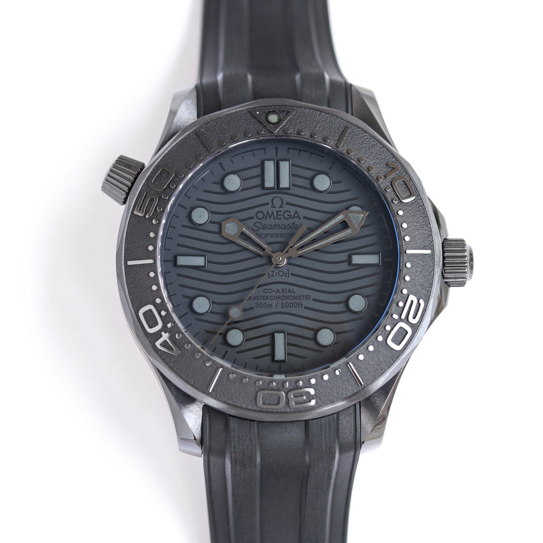 Omega Seamaster Diver 300M Ceramic Black Co-Axial | HQ Premium Build