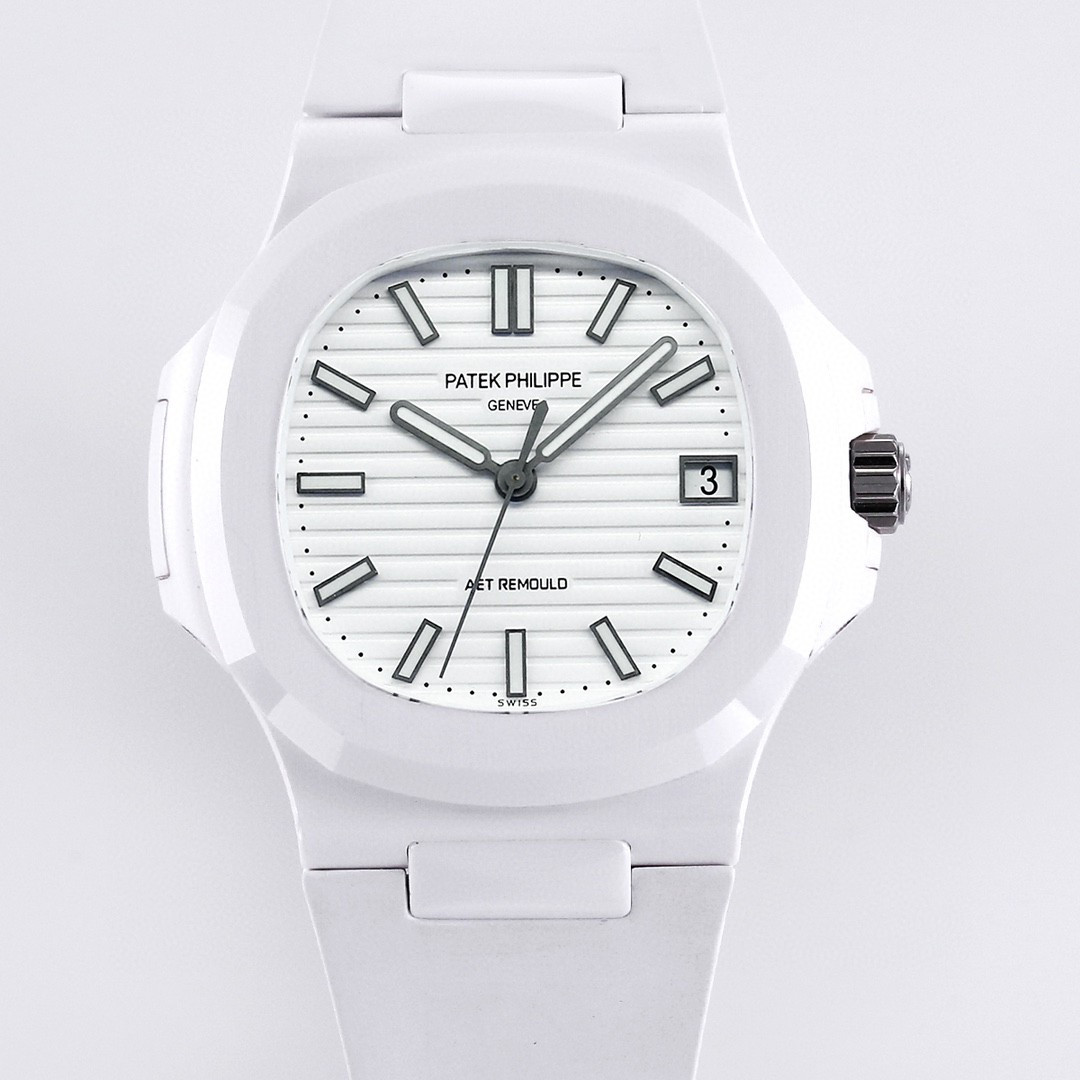 AET Remould Patek Philippe Ceramic White — 904L Superclone