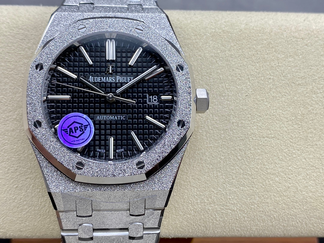 AP Royal Oak Frost 15410 White Gold — 904L Best Superclone A