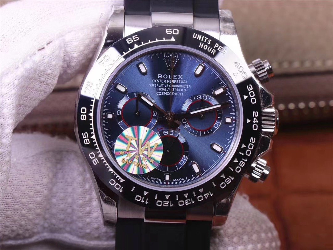 ROLEX DAYTONA 116509 WHITE GOLD ORIGINAL CAL.4130 MOVEMENT | HQ Premium Build