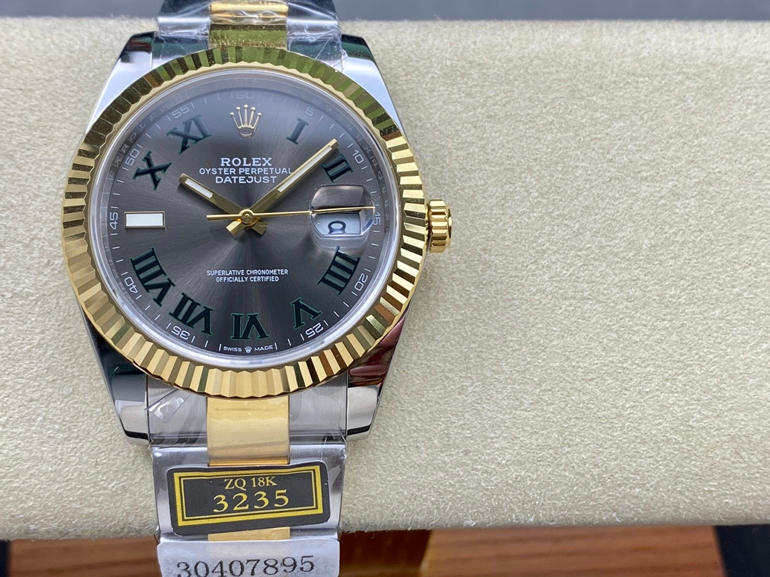 Rolex Datejust 126333 V2 41mm Black — 904L Superclone