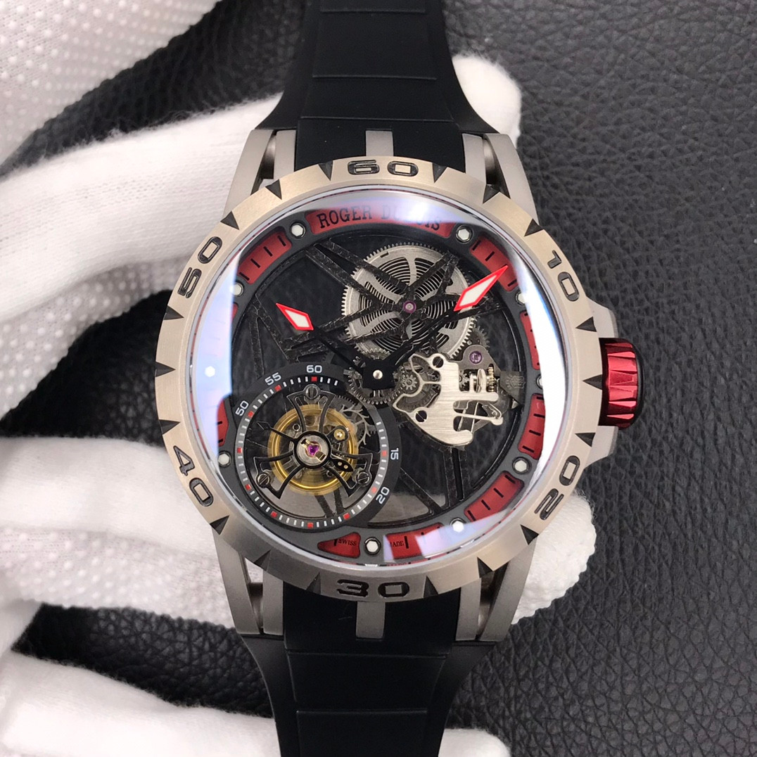Roger Dubuis King Series Titanium Tourbillon Model: - HQ Edition