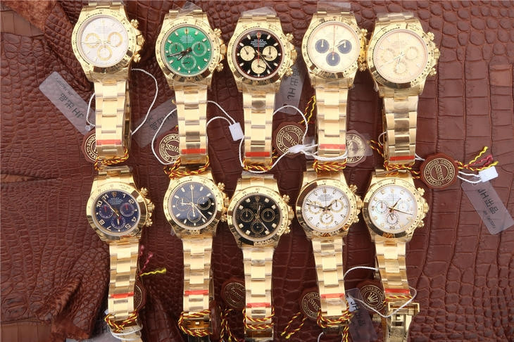 ROLEX COSMOGRAPH DAYTONA 18K YELLOW GOLD ORIGINAL CAL.4130 | HQ Superclone