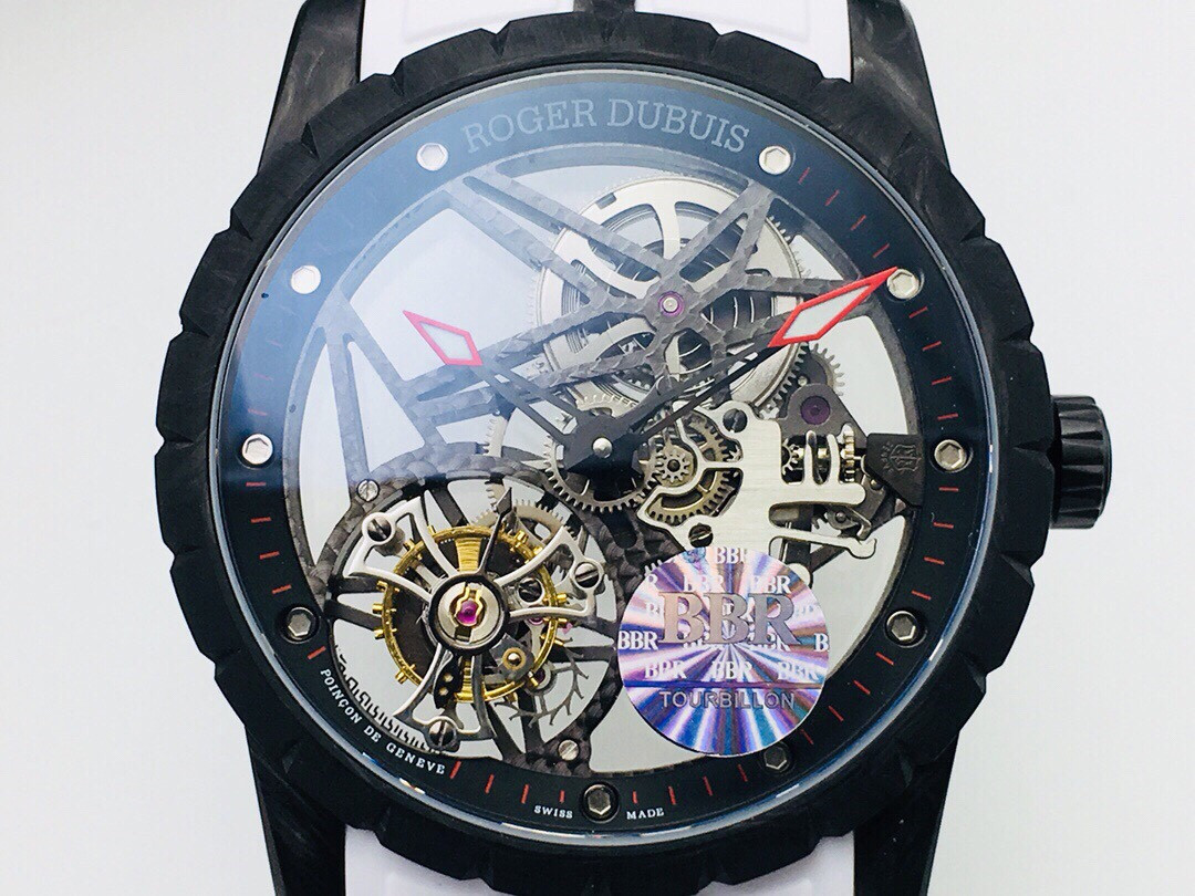 Roger Dubuis - Excalibur Spider DBEX0577 Carbon Fly Tourbil - HQ Certified Clone