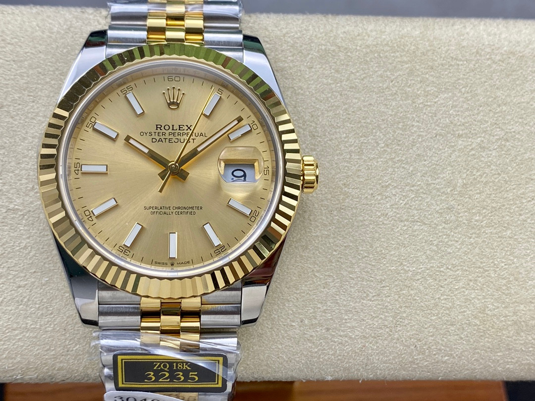 Rolex Datejust 126333 V2 41mm Silver — 904L Superclone