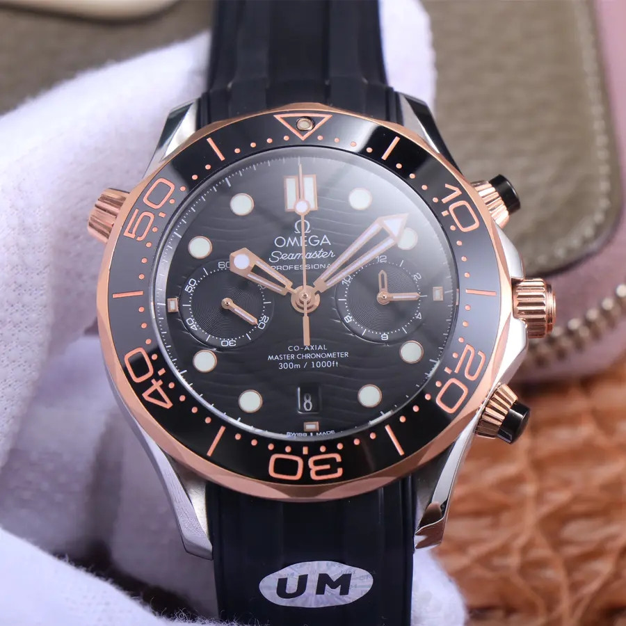 Omega Seamaster Planet Ocean 600M Pink Gold-1:1 Superclone - HQ Edition