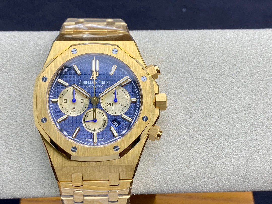 Audemars Piguet Royal Oak Chronograph 18K Gold plated - 1:1 - HQ Edition