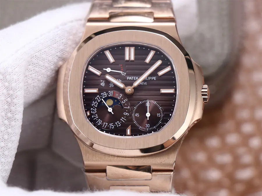 Patek Philippe Nautilus 18K Rose Gold-1:1 Superclone | HQ Premium Build