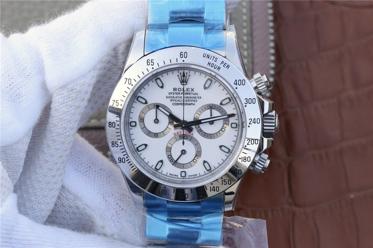 Rolex Cosmograph Daytona 116520 White Dial Original Cal.4130 | HQ Premium Build