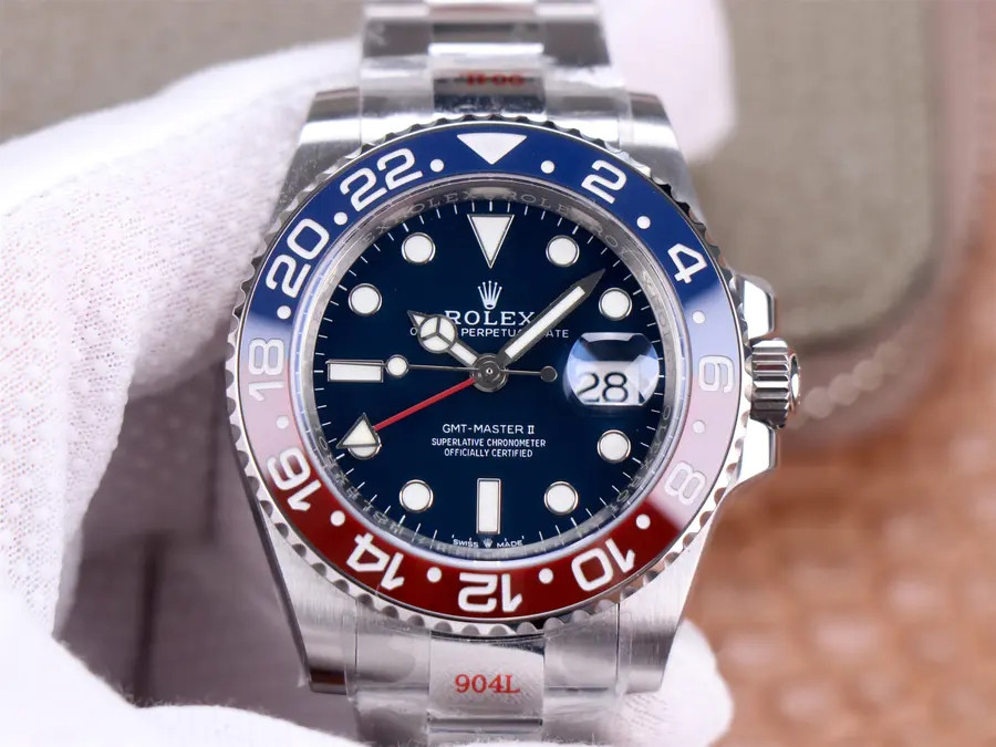 Rolex GMT-Master II Blue Dial Superclone - HQ Certified Clone