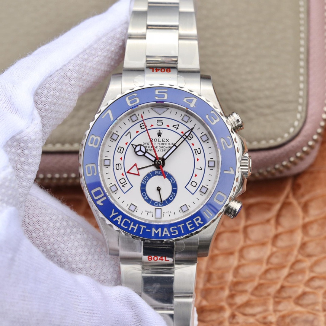 Rolex Yachtmaster II Stainless Steel Ref.116680- 1:1 Superclo | HQ Premium Build
