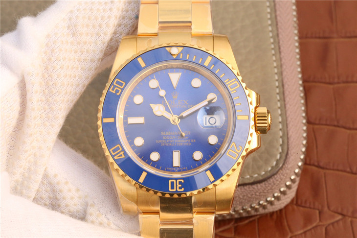Submariner-date 126618 18K yellow-gold 1:1 Superclone with | HQ Premium Build