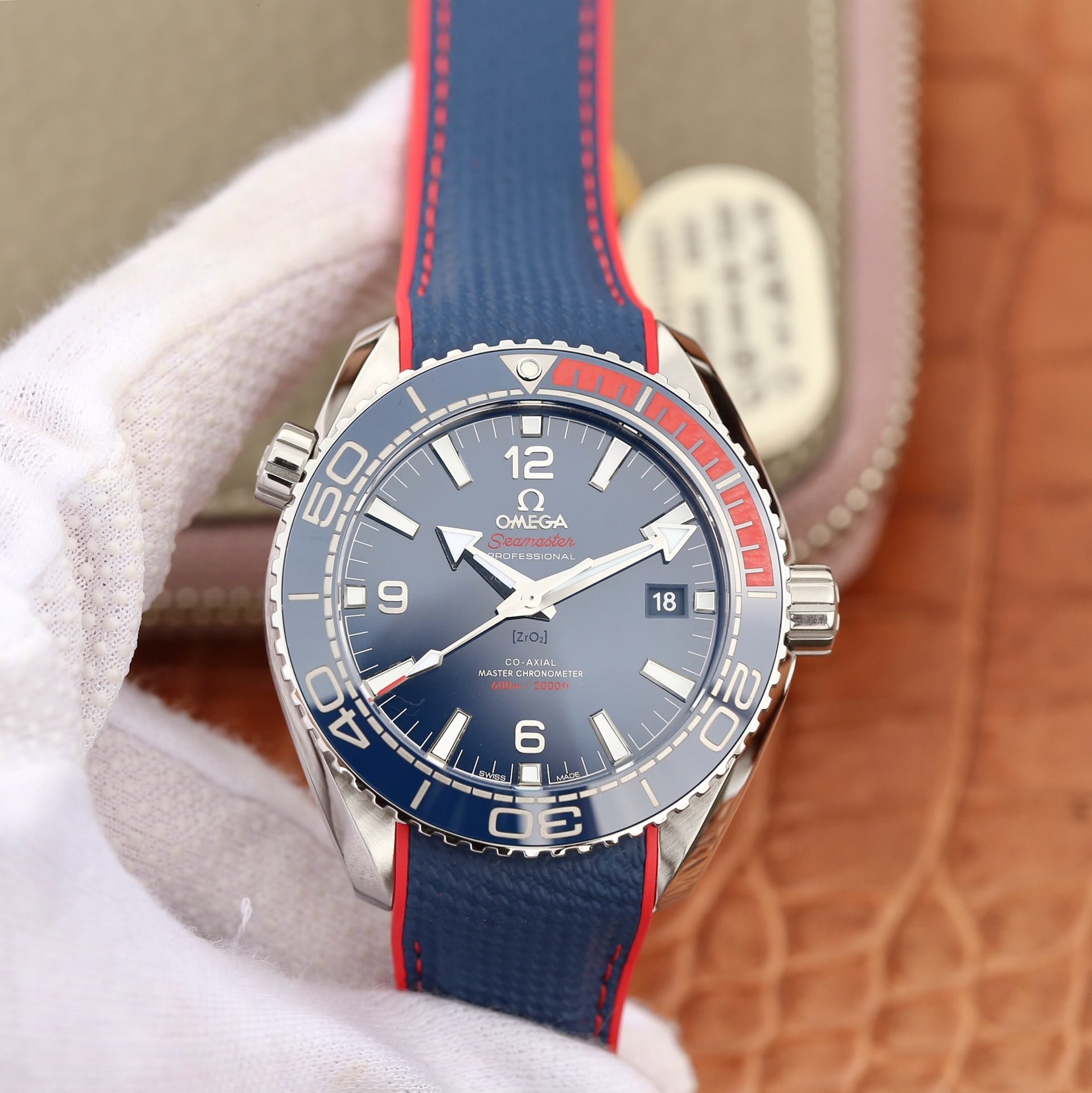 Omega Planet Ocean Olympics Pepsi -1:1 Superclone - HQ Certified Clone