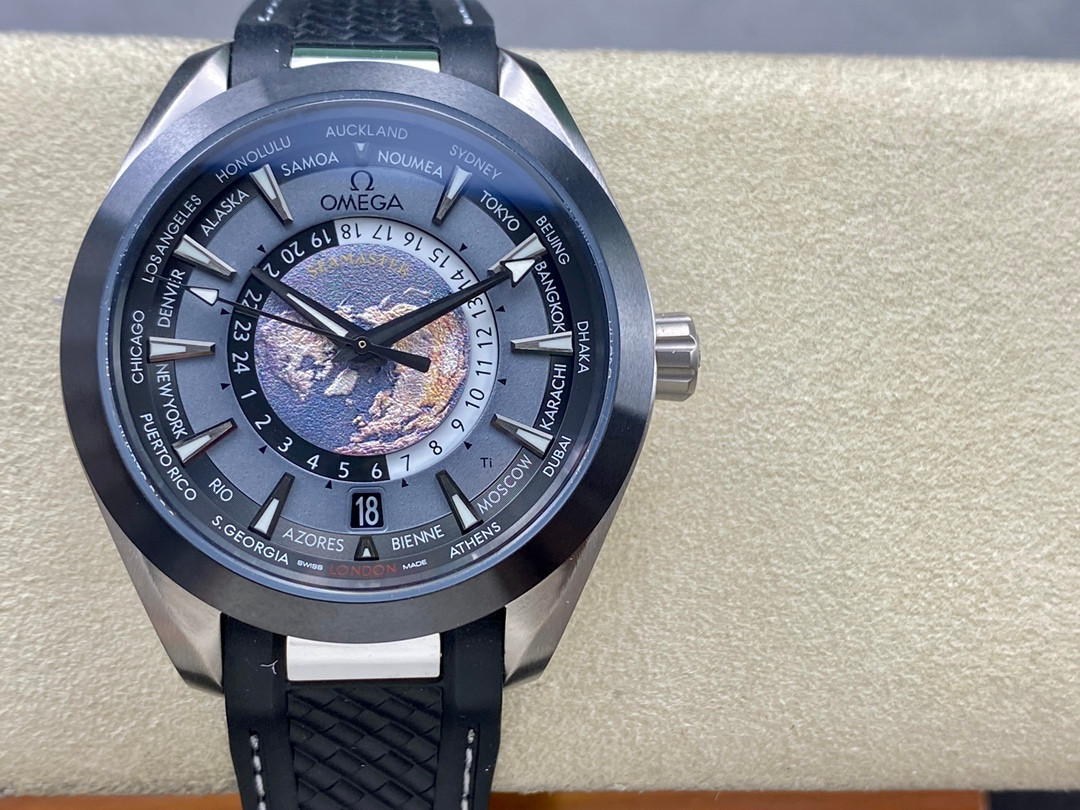 Omega Seamaster Universal Time 220.92.43.22.99.001 - HQ Certified Clone