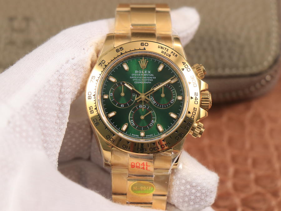 ROLEX COSMOGRAPH DAYTONA 116528 YELLOW GOLD ORIGINAL CAL.4130 MO | HQ Superclone