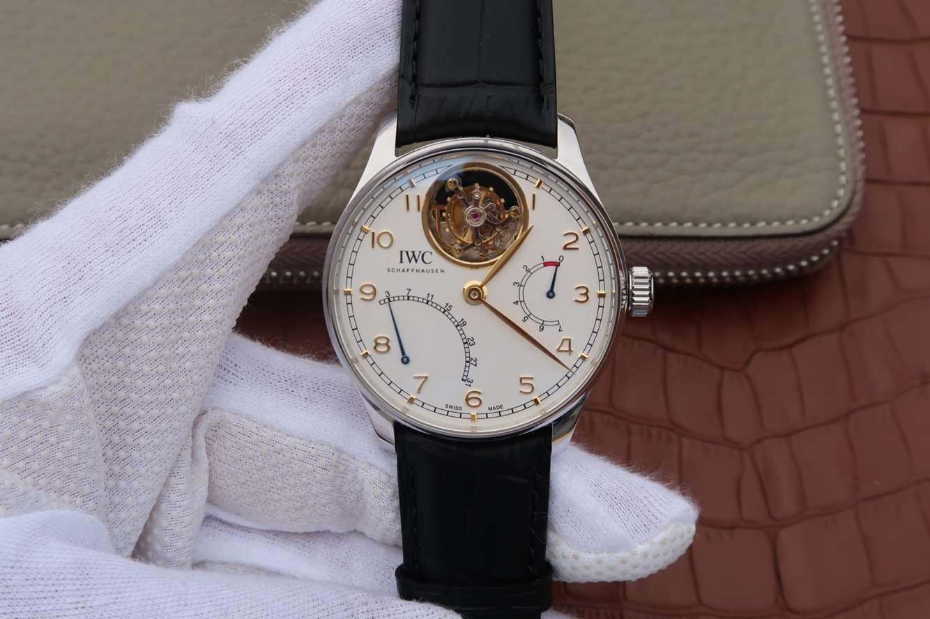 IWC Portugese Mystere Tourbillon - 1:1 Superclone - HQ Certified Clone