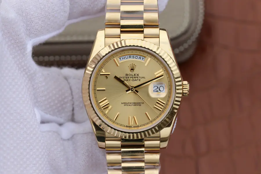 Rolex Day-Date 228235- 40MM- 1:1 Superclone V4 - HQ Certified Clone