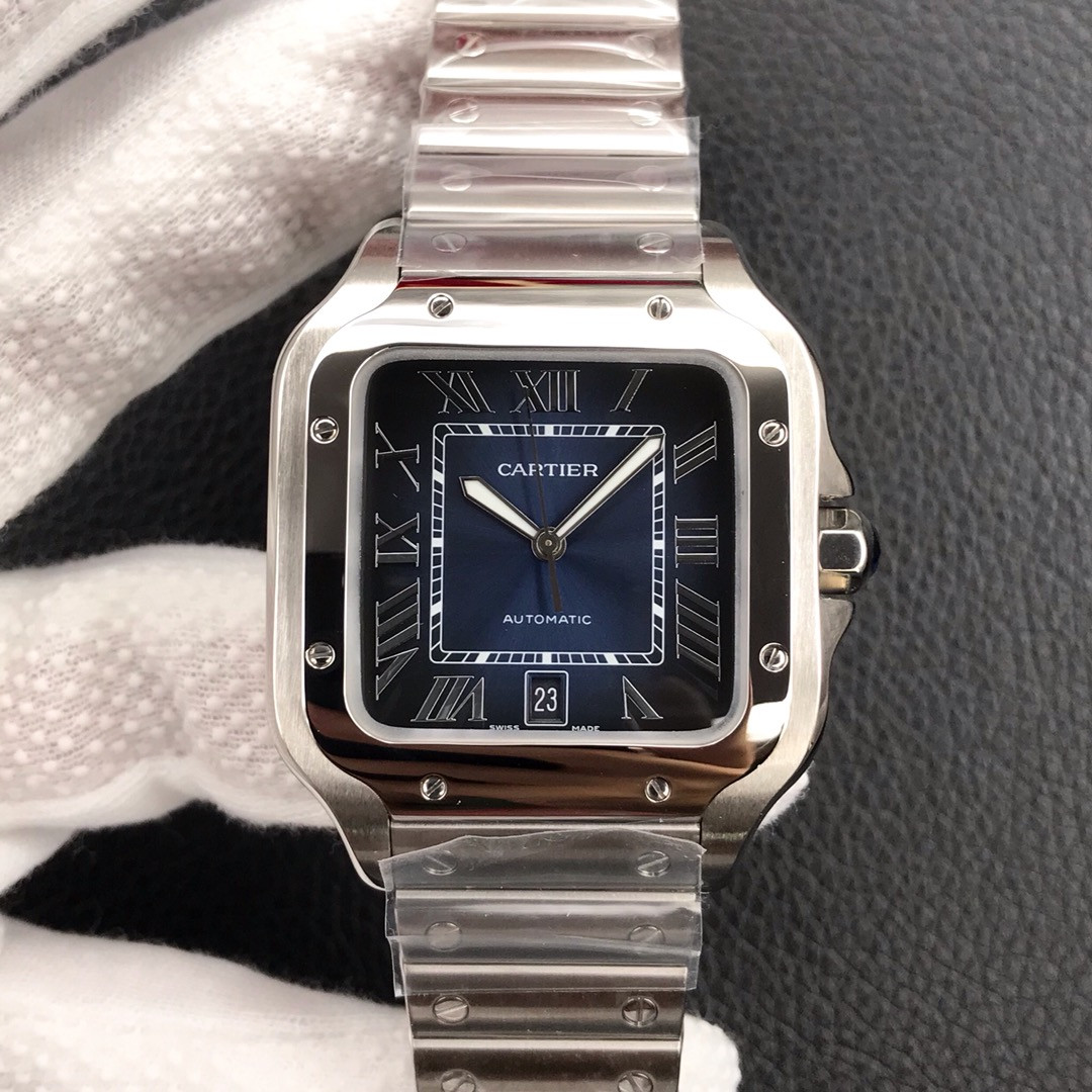 Cartier Santos de Cartier V3 Rose Gold — 904L Superclone