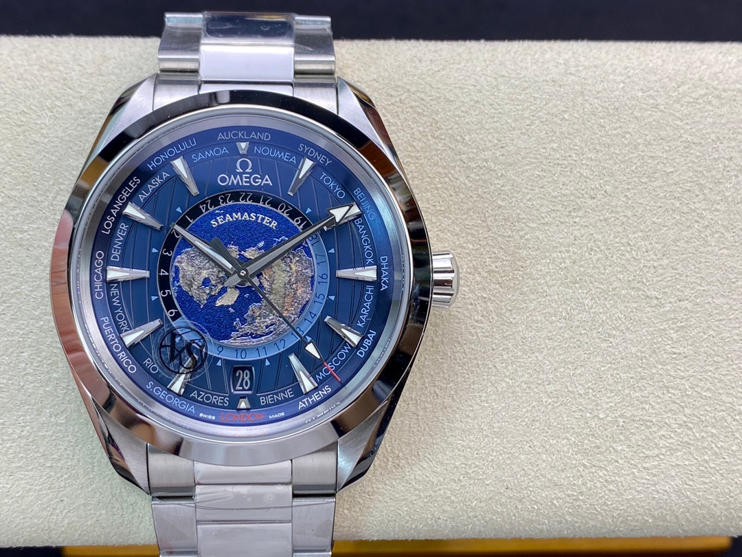 Omega Aqua Terra 150M - Co-Axial Master Chronometer GMT Worldtimer - HQ Edition