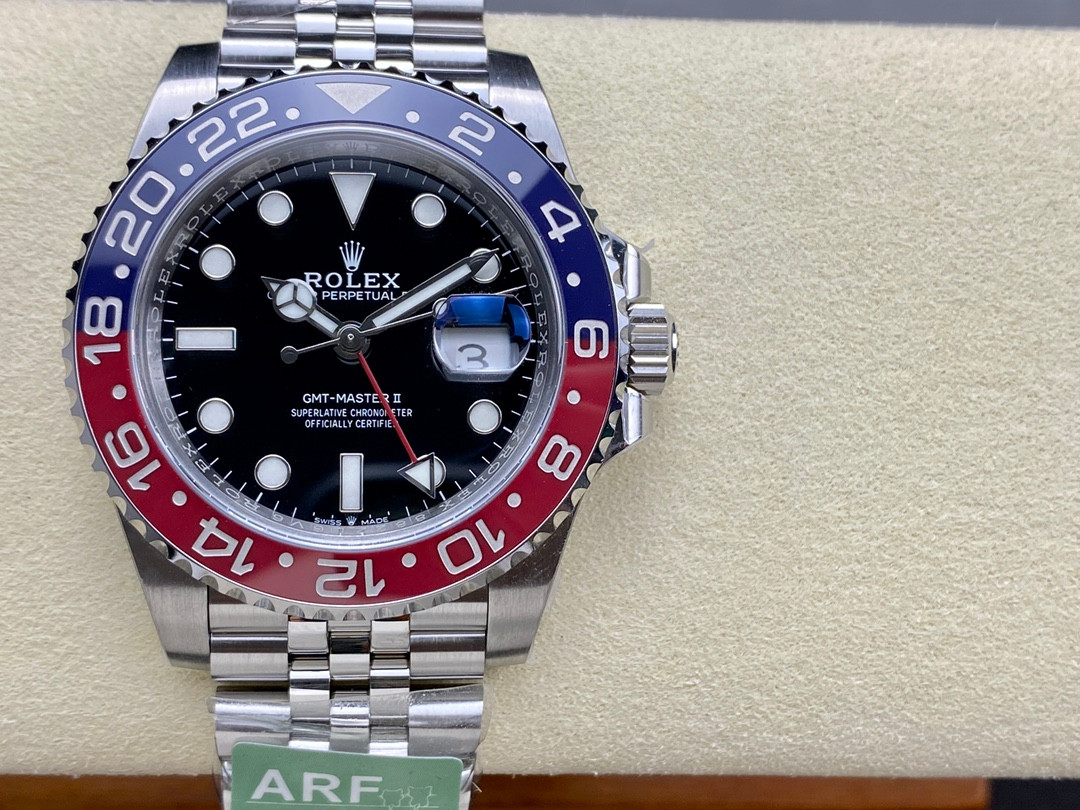 Rolex GMT-Master II Pepsi 126710BLRO — 904L Best Superclone