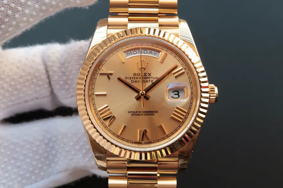 Rolex Day-Date 228235- 40MM- 1:1 Superclone numerals - HQ Certified Clone