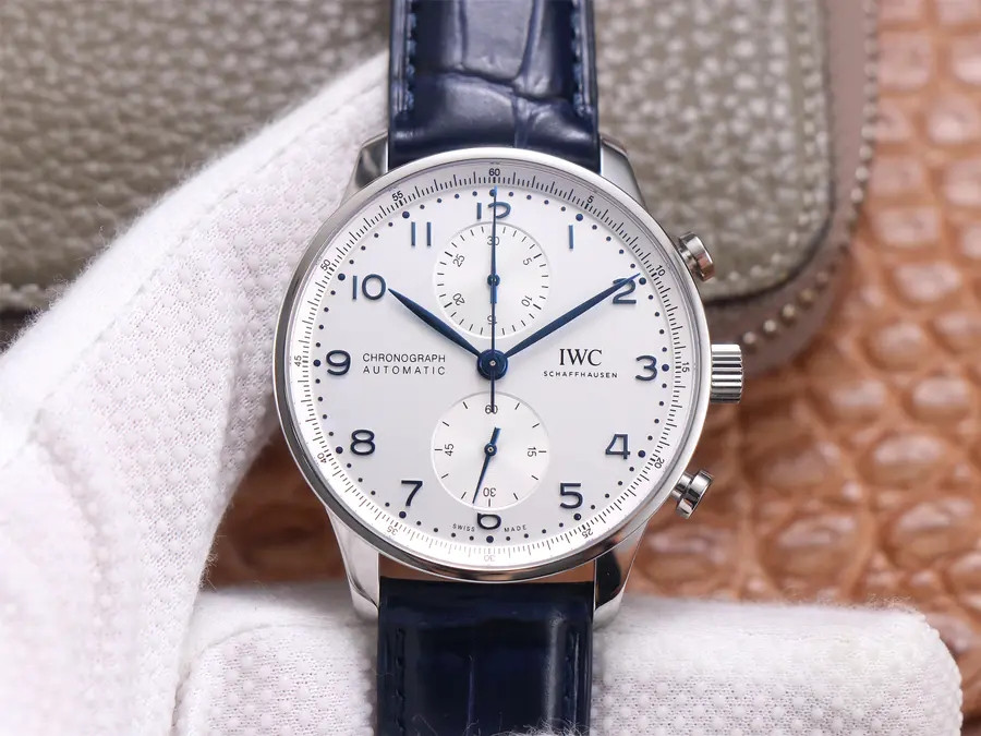 IWC Portuguese Chronograph Stainless Steel IW371605- 1:1 Sup | HQ Master Replica