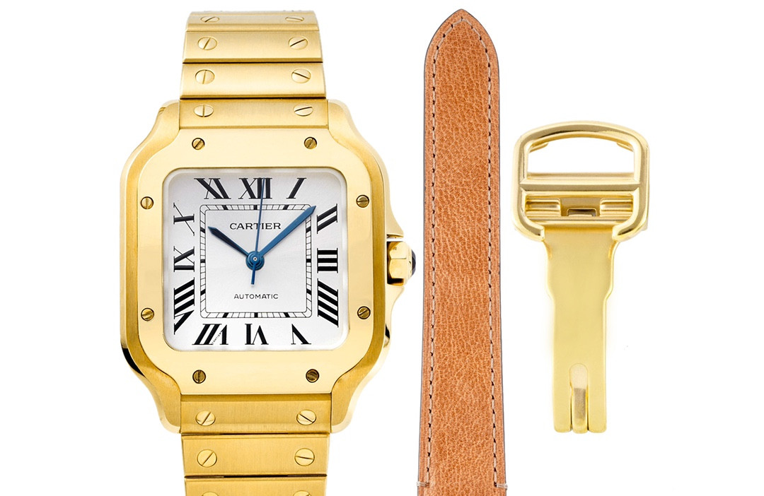 Cartier Santos de Cartier V6 Black — 904L Sapphire Superclone