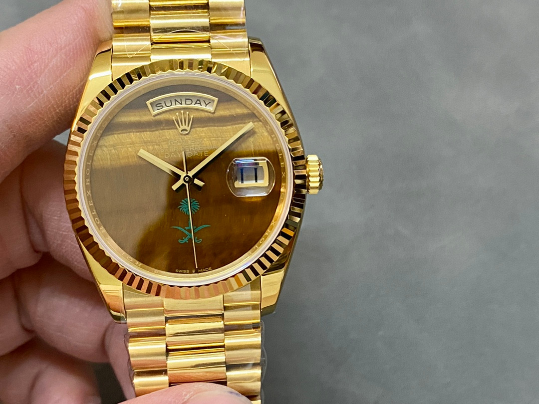 Rolex President Day-Date 36mm 904L Gold — Best Superclone A