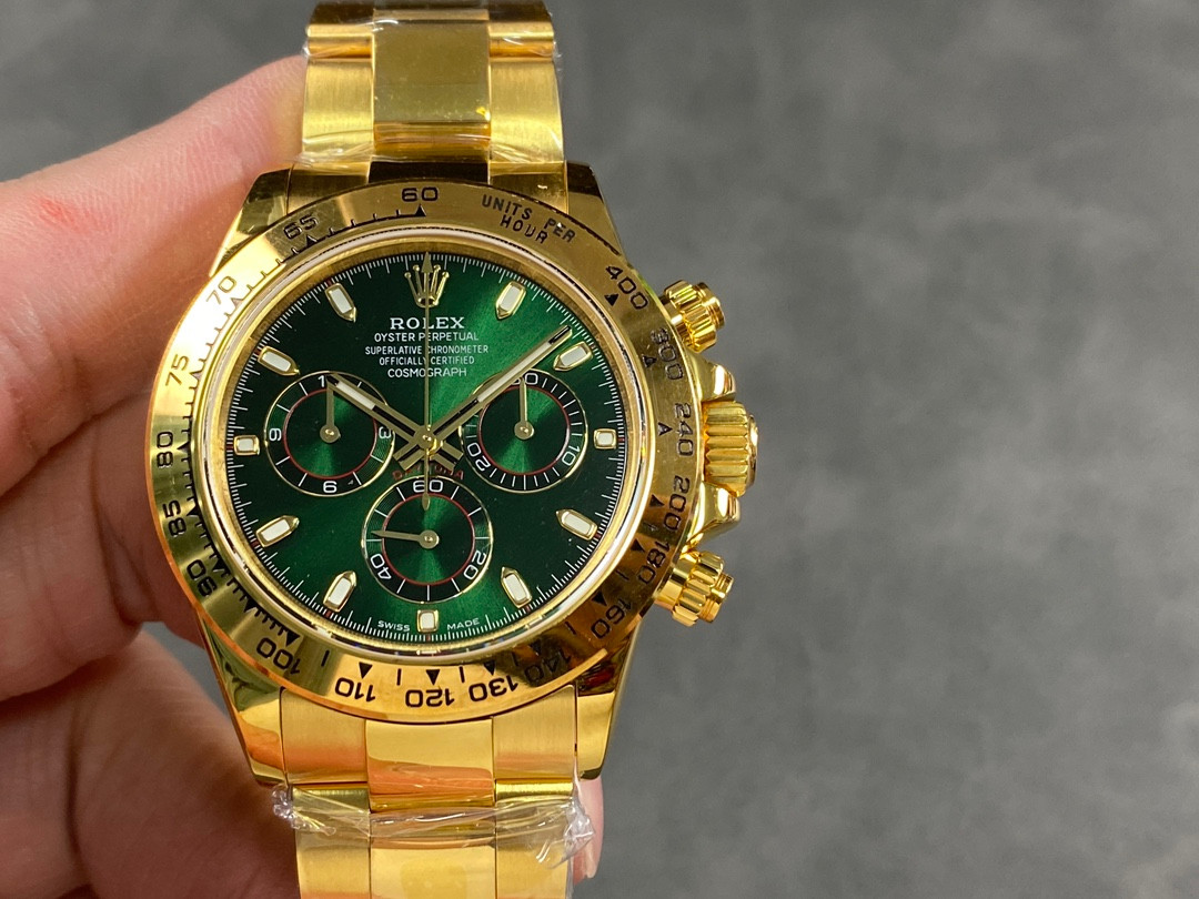 Rolex Daytona 116528 Yellow Gold Cal.4130 — Best Superclone