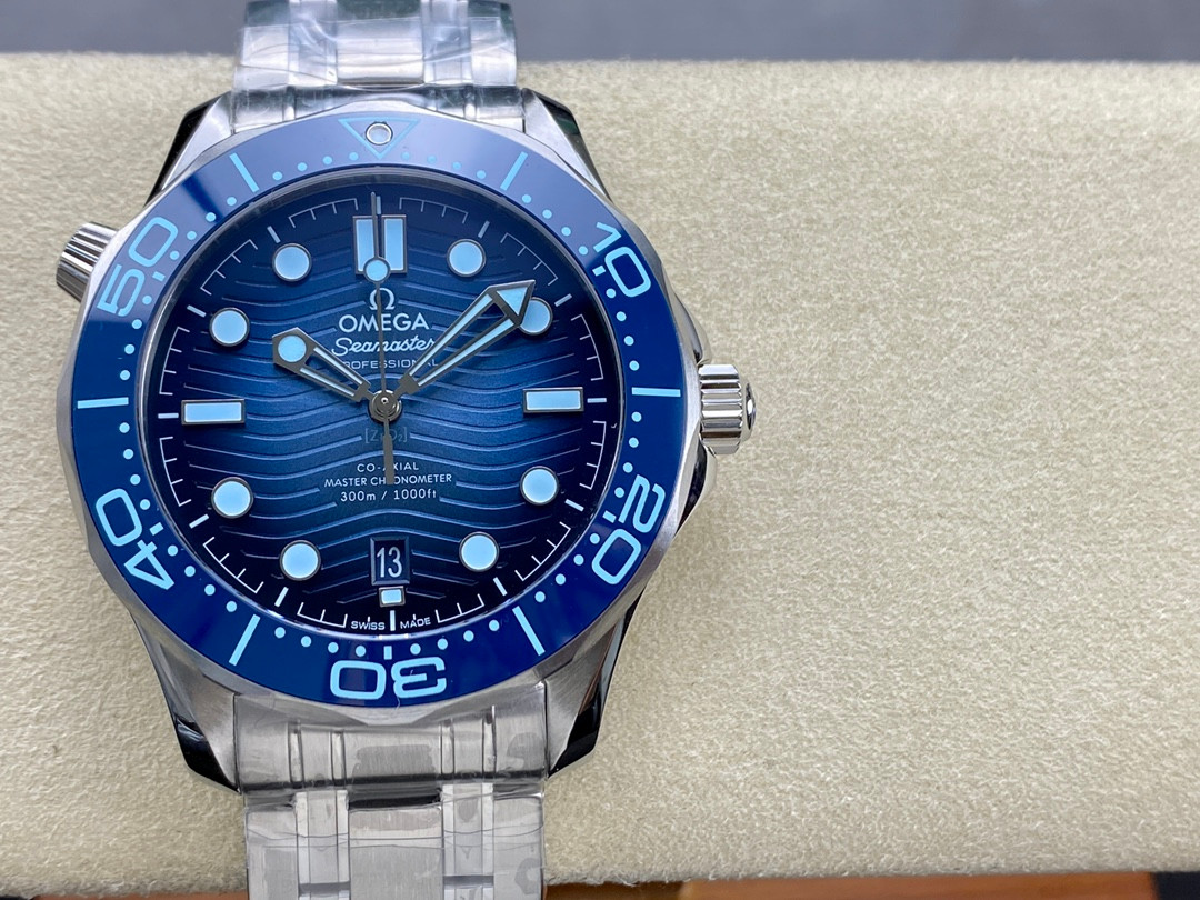 Omega Seamaster Diver 300M Summer Blue — Best Superclone A